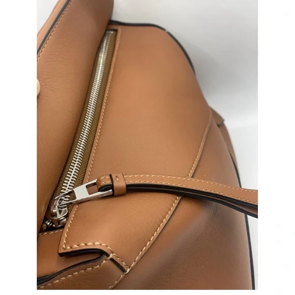 Loewe small tan calfskin puzzle bag - Picture 6 of 12